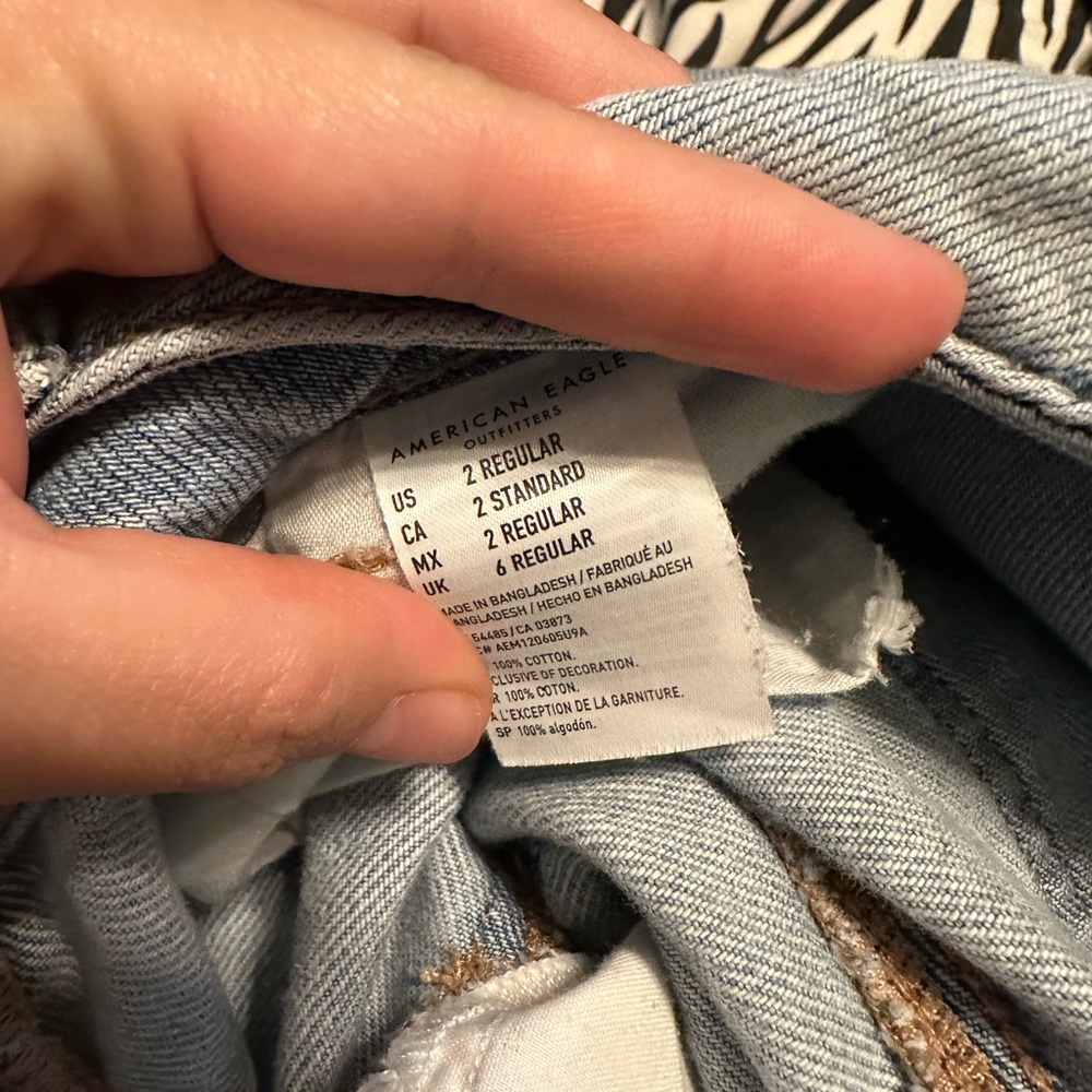 American eagle Tom girl jeans - Picture 3 of 4